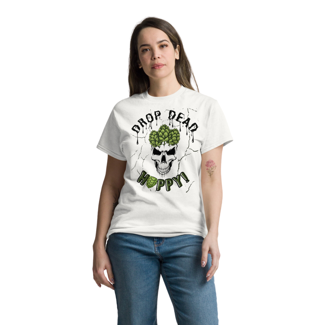 Drop Dead Hoppy (Light) - Unisex T-Shirt