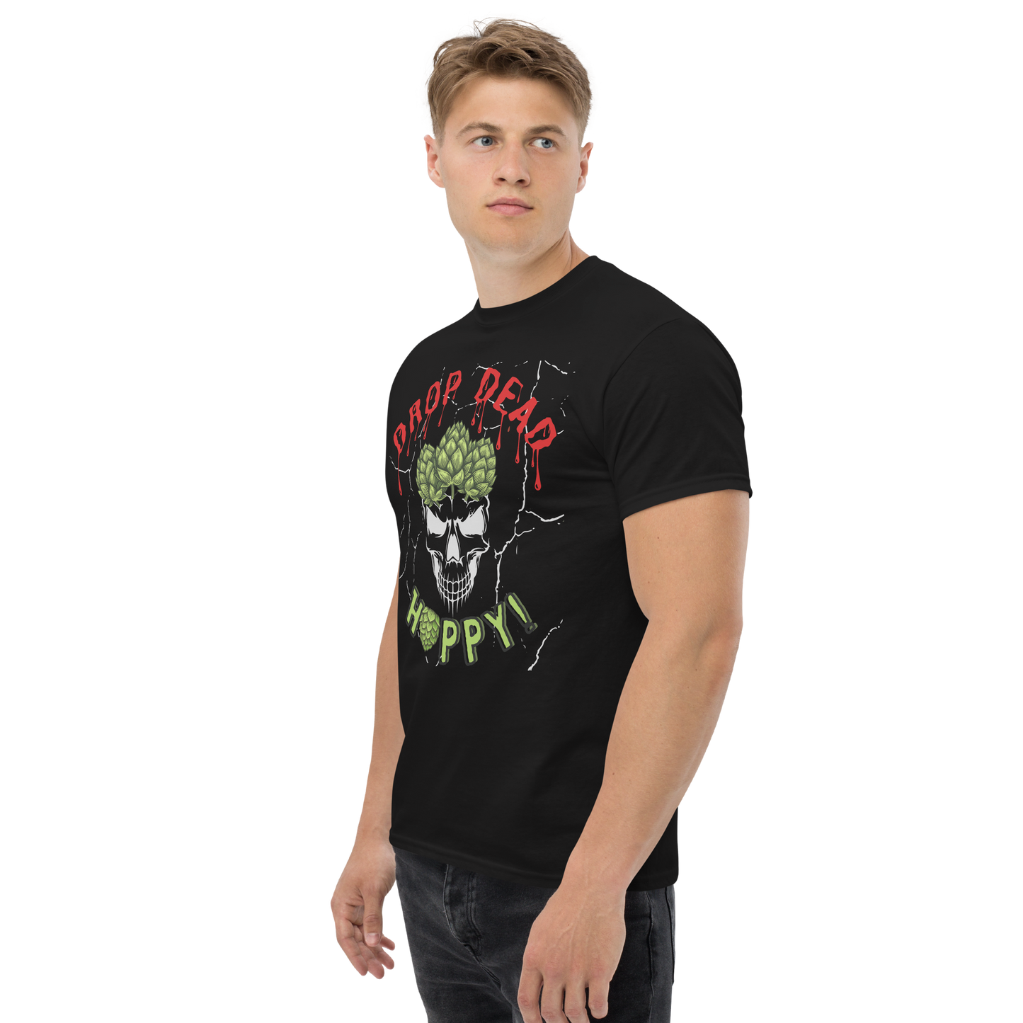 Drop Dead Hoppy(Dark) - Unisex T-Shirt