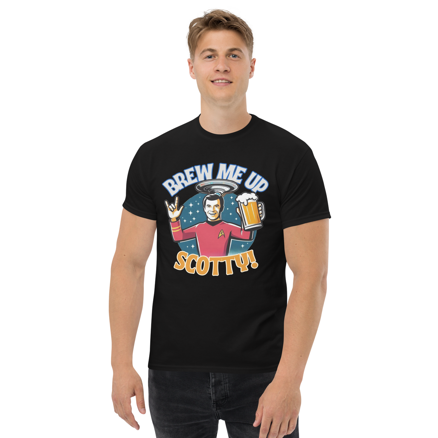 Brew Me Up, Scotty! - Unisex T-Shirt