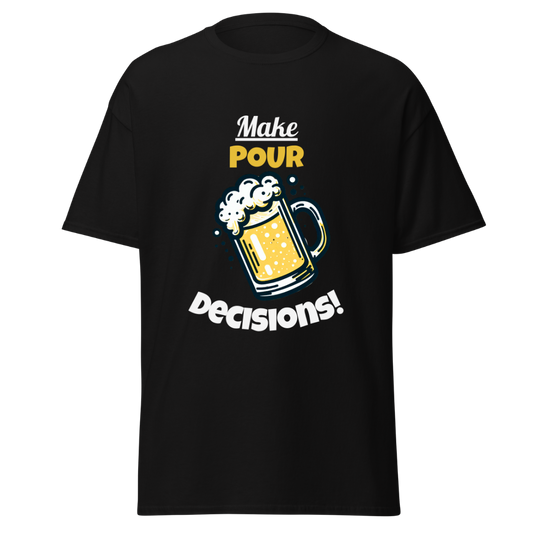  Black Pour Decisions Printed T-Shirt South Africa